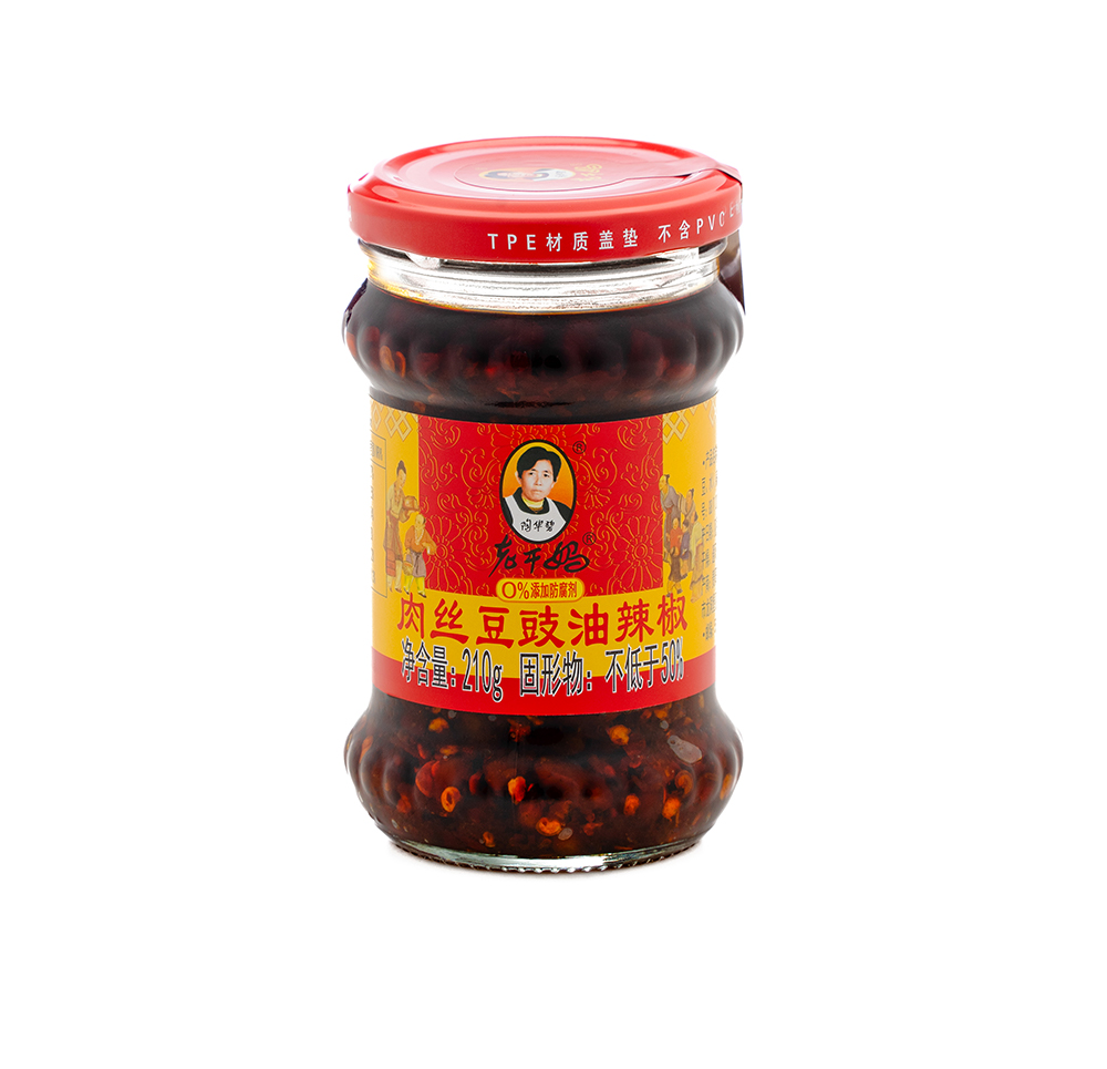 肉丝豆豉油辣椒210g