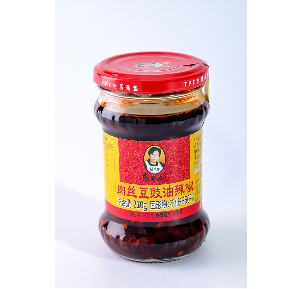 肉丝豆豉油辣椒210g