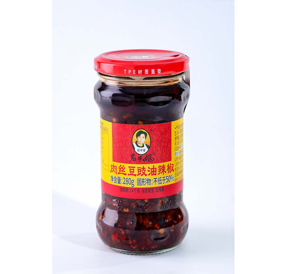 肉丝豆豉油辣椒280g